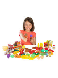 Kitchen Corner Play Food Set 120 Pieces