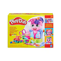 Play-Doh Hair Stylin' Salon Playset with 6 Cans, Pretend Play Toys