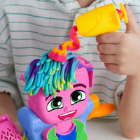 Play-Doh Hair Stylin' Salon Playset with 6 Cans, Pretend Play Toys