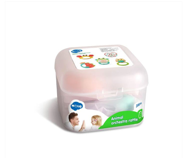 Animal Orchestra Rattle - Age 3m+