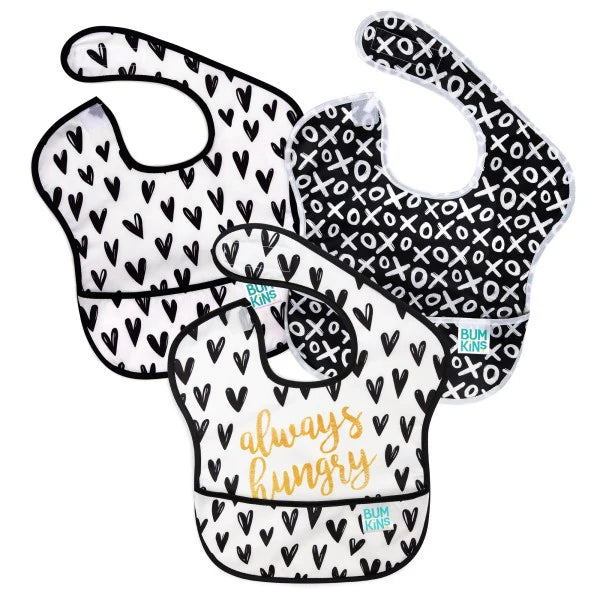 Bumkins SuperBib 3 Pack ( Available in 8 different designs)