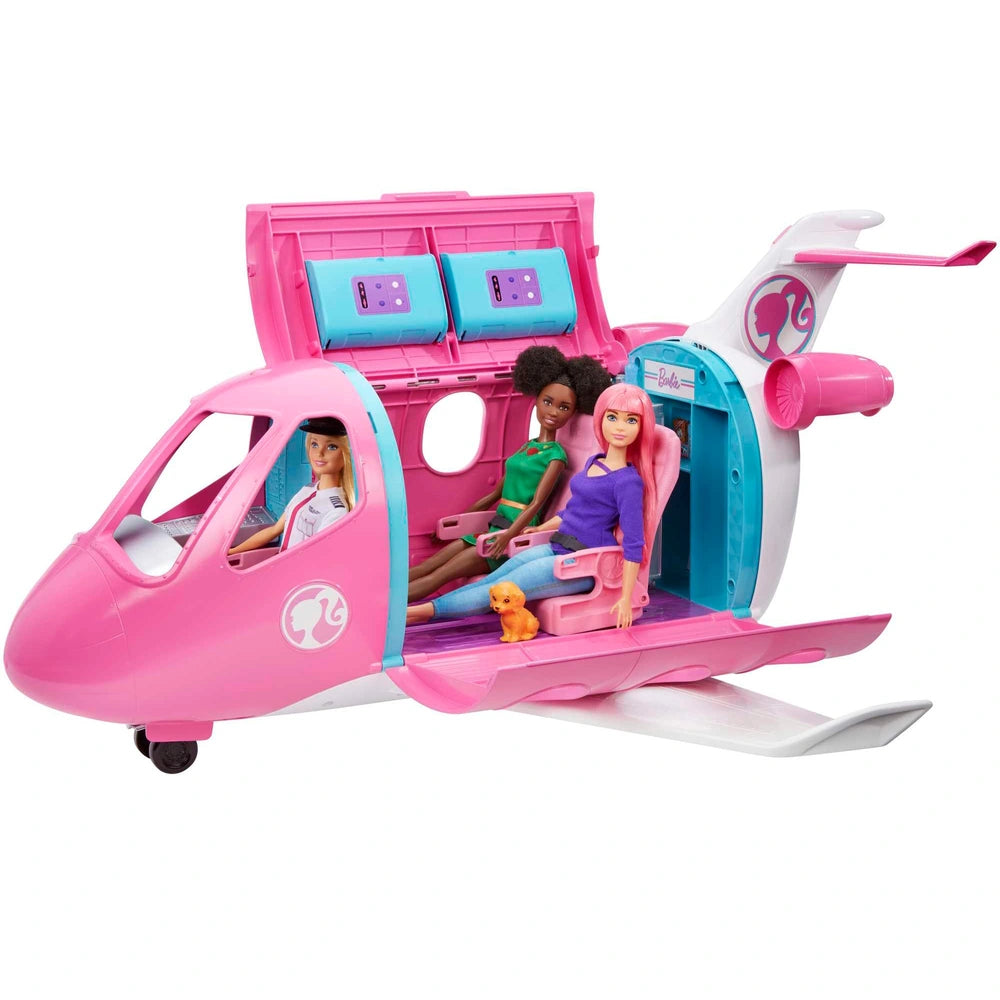Barbie Dream Plane with Pilot Doll Playset