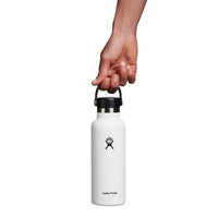 Hydro Flask 18 Oz Standard Flex Cap - 532ml -White