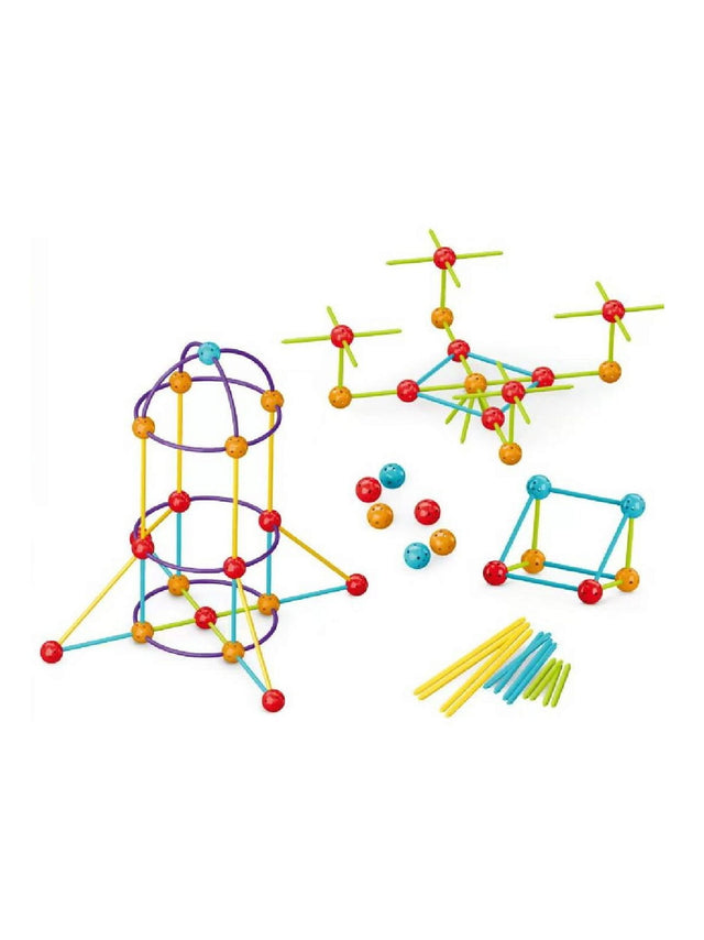 STEAM Construction Set - 3D Shapes (210 pieces)