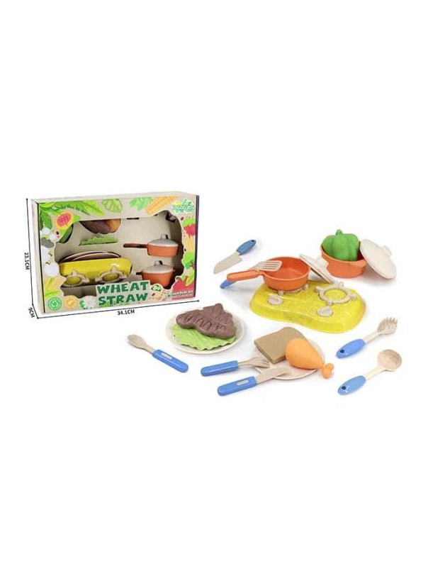 Stove Top Playset - Kolinbaby Wheat Straw, Age 3+