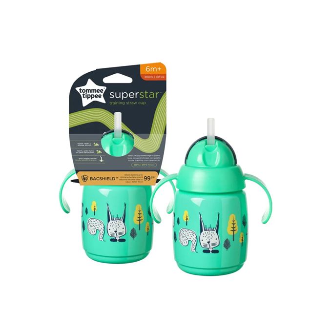 Tommee Tippee Superstar Trainer Sippee Cup 300ml 6m+ (4 colors available)