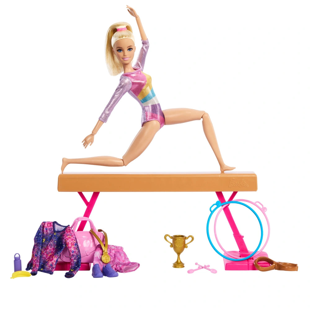 Barbie Careers Gymnastics Doll Playset