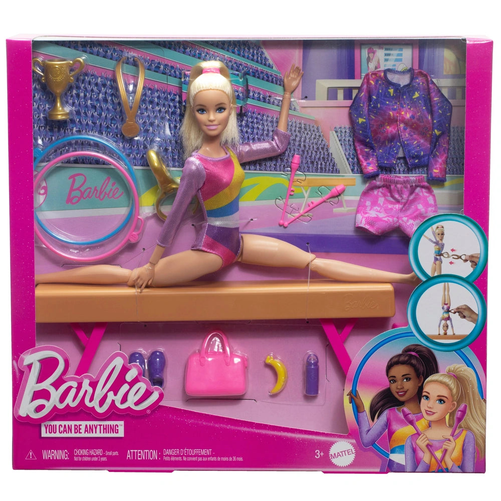 Barbie Careers Gymnastics Doll Playset