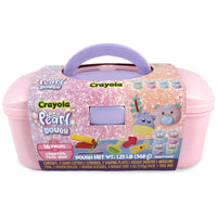 Crayola Dough Tubs Pearl Creative Tool Box 16 Piece Set