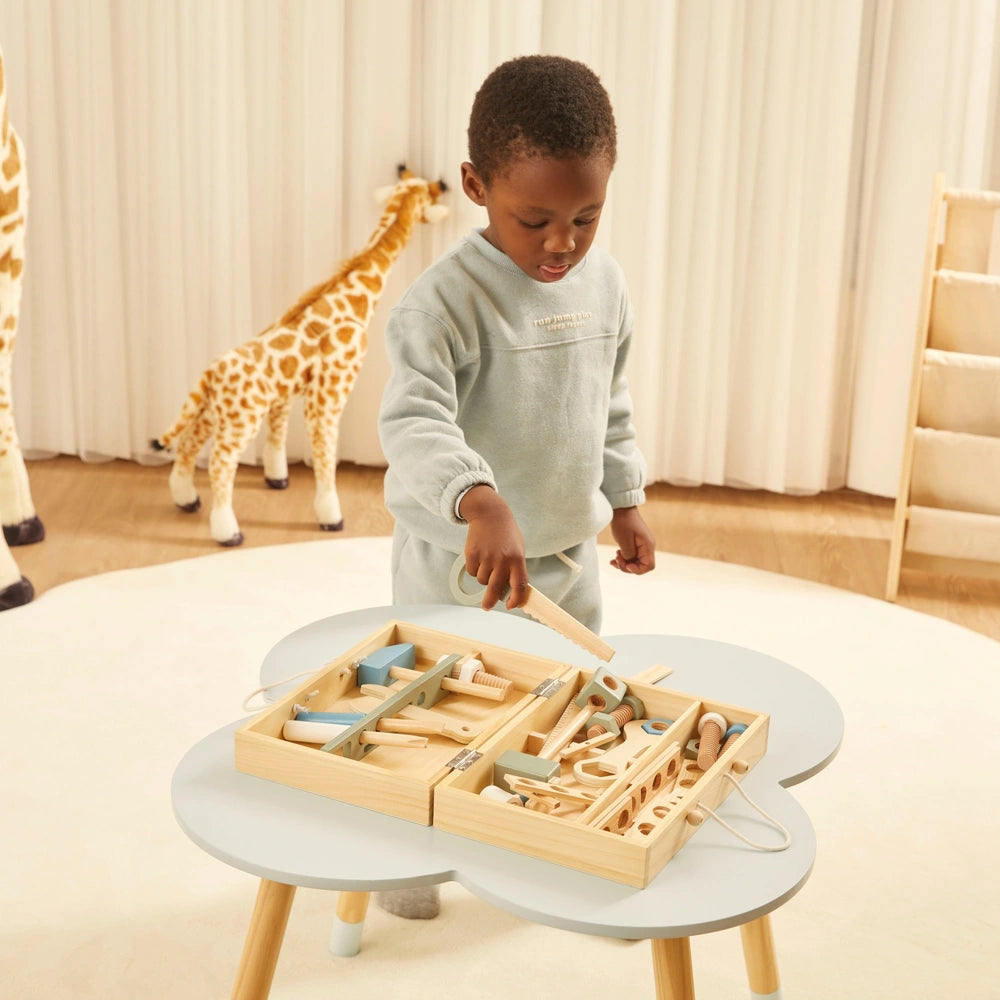 Squirrel Play Wooden Tool Box 48 Piece Set