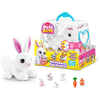 Pets Alive by ZURU Mama Bunny & Baby Surprise Plush Set
