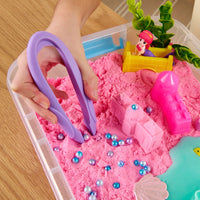 Mermaid Sensory Slime and Sand Bin