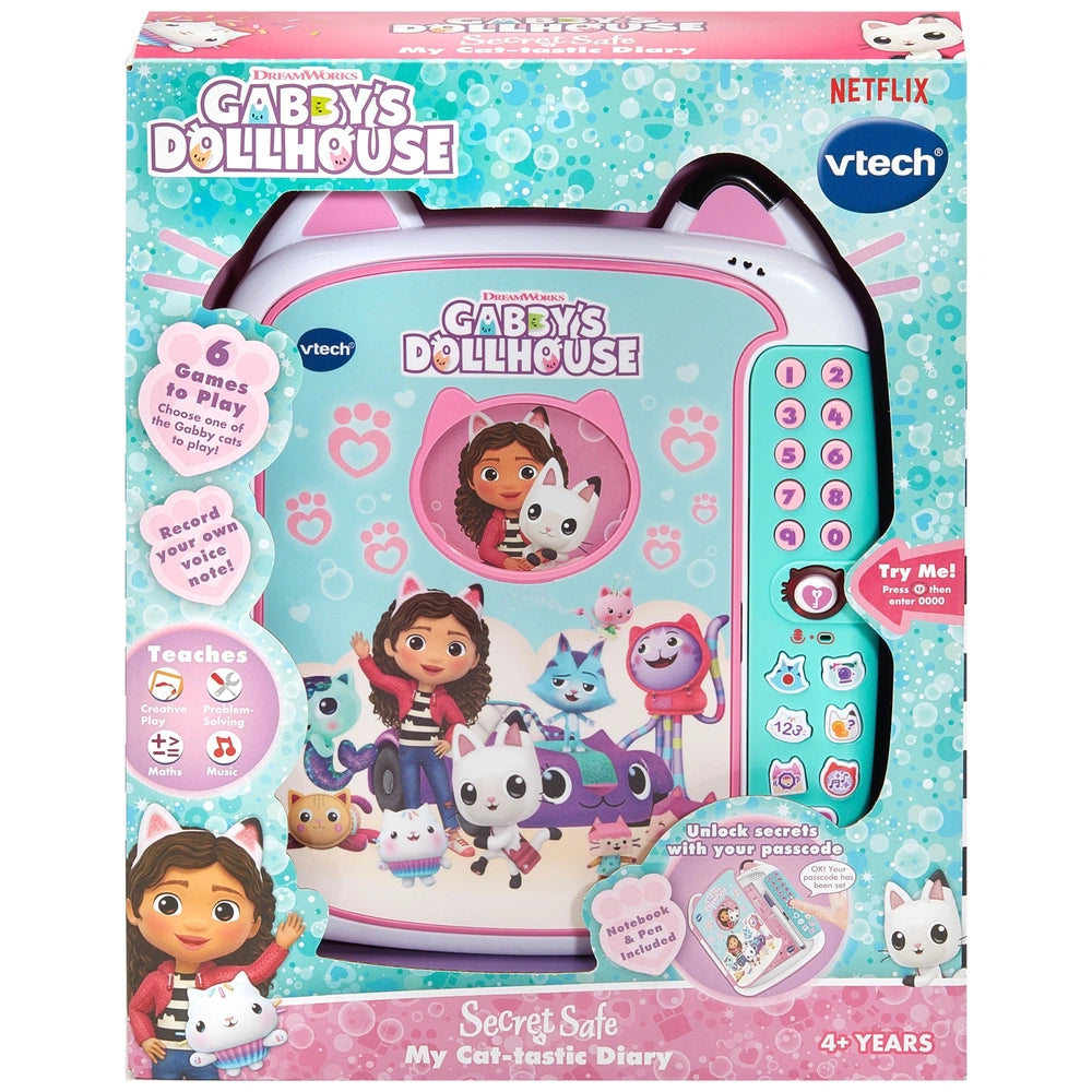 VTech Gabby's Dollhouse Secret Safe My Cat-tastic