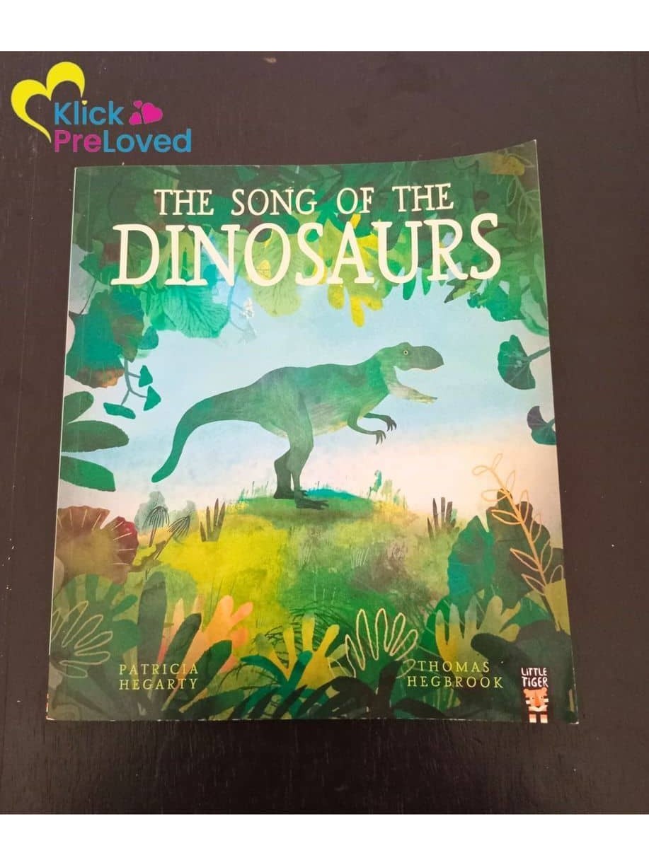 PreLoved The Song of the Dinosaurs - Patricia Hegarty (Gently Used)