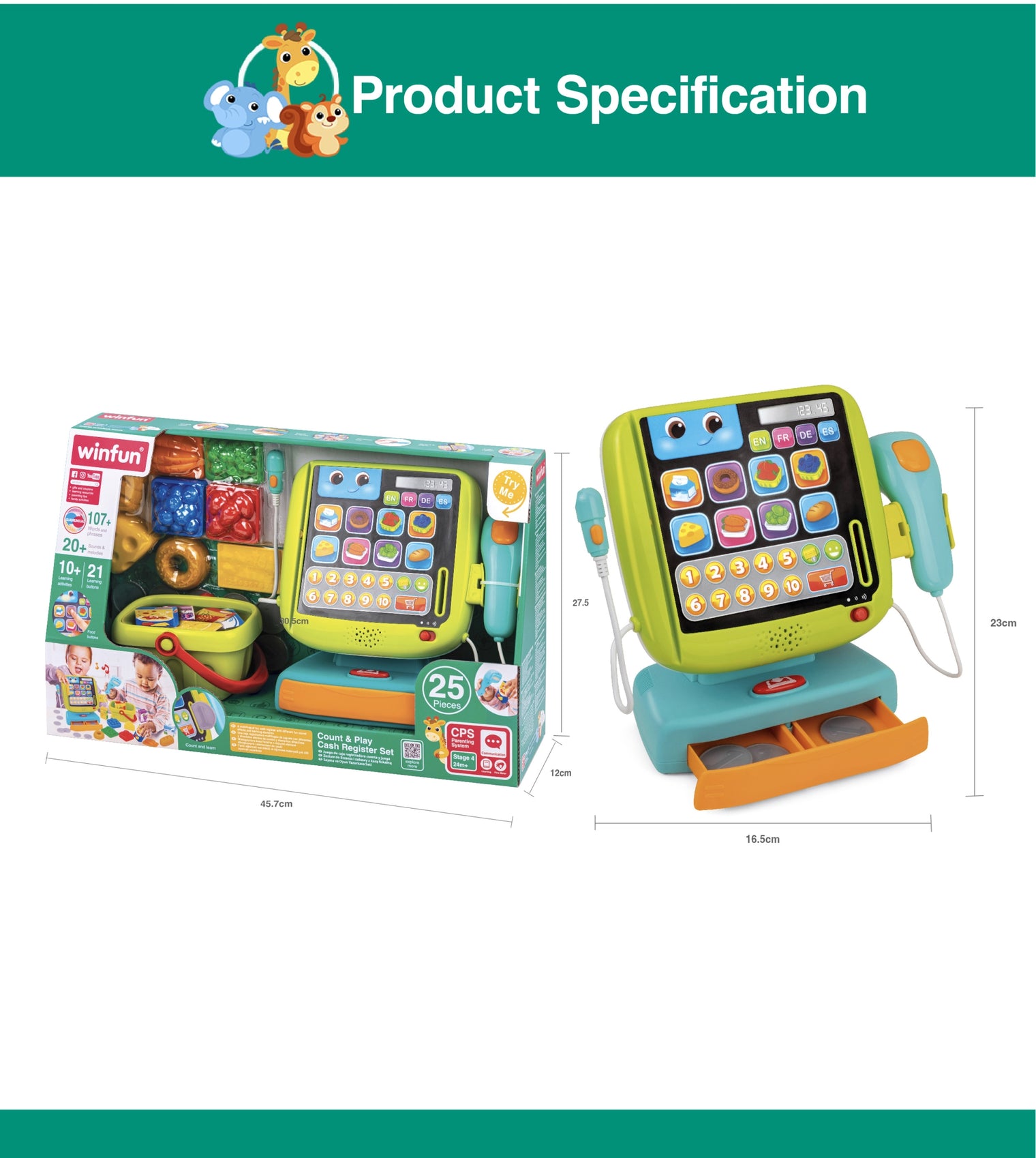 Count & Play Cash Register Set
