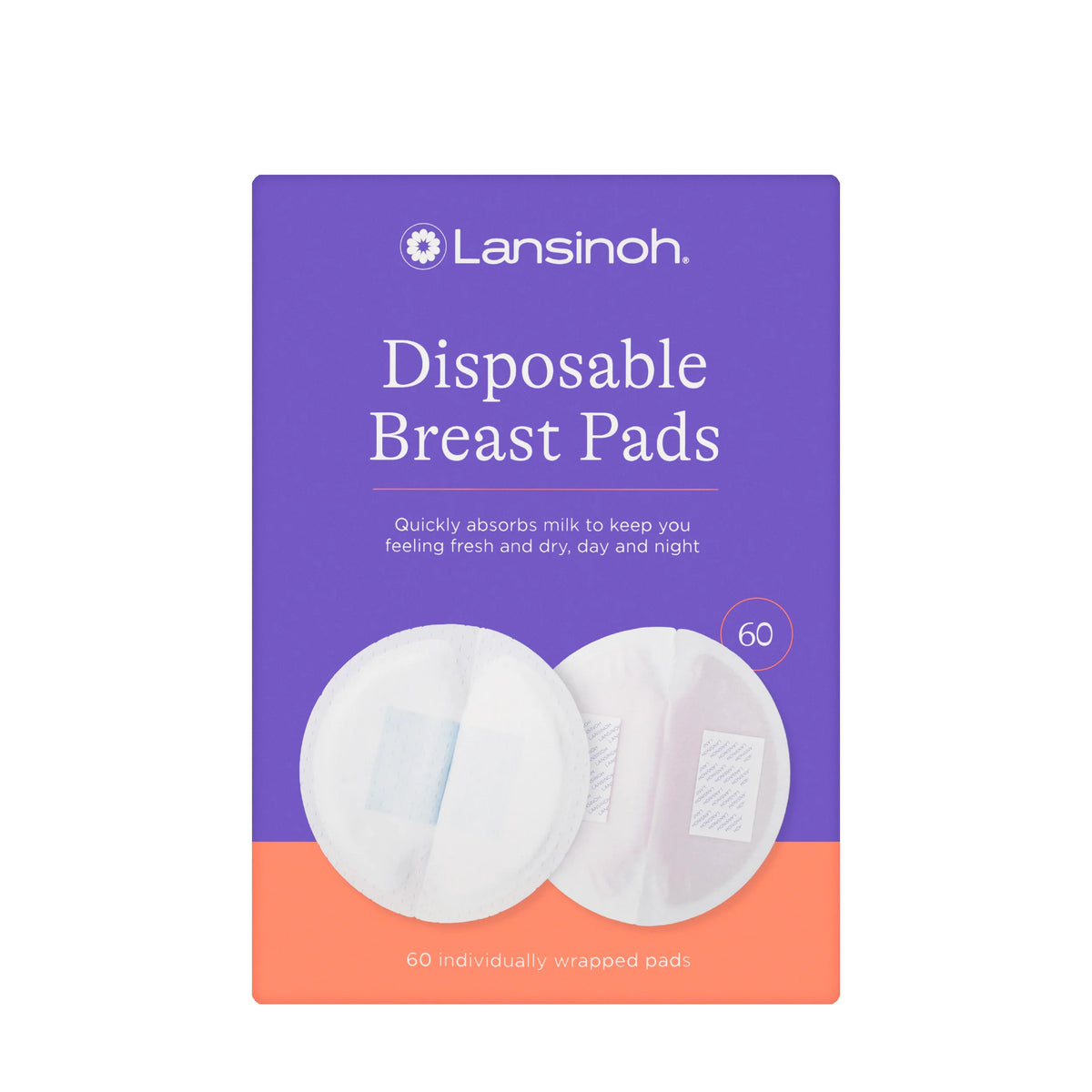 Lansinoh Disposable Breast Pads - 60 Pads