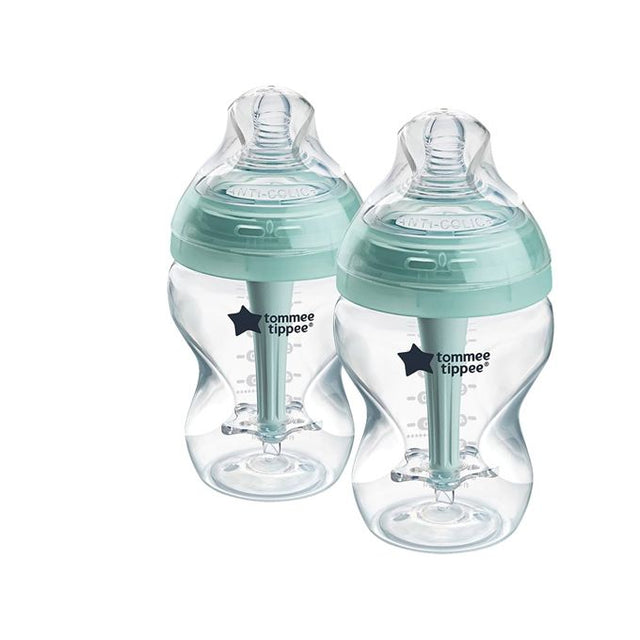 Tommee Tippee Advanced Anti-Colic Bottles - 2 Pieces 260ml- 0M+
