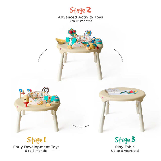 Oribel PortaPlay Stage-Based Activity Center - Monsterland Adventures + Stools Combo