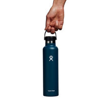 Hydro Flask 21 Oz Standard Mouth Bottle with Flex Straw Cap (621mL)