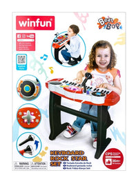 Keyboard Rock Star Set - Red