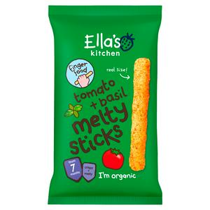 Ella's Kitchen Tomato + Basil Melty Sticks From 7 Months - 16g