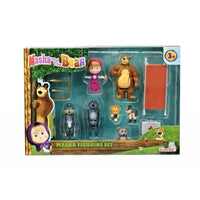 Simba, Masha Mini Figurine, Set of 7