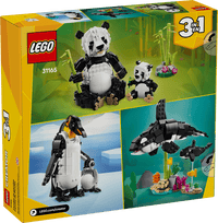 LEGO 3-in-1 Wildlife: Panda Family 31165 - 626 Parts