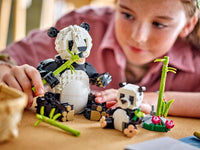 LEGO 3-in-1 Wildlife: Panda Family 31165 - 626 Parts