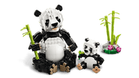 LEGO 3-in-1 Wildlife: Panda Family 31165 - 626 Parts