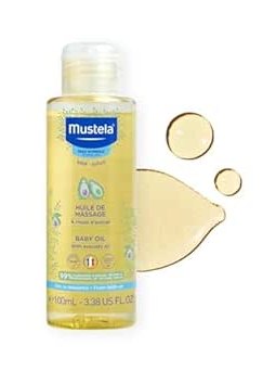 Mustela Baby Oil (3.38 fl. Oz)