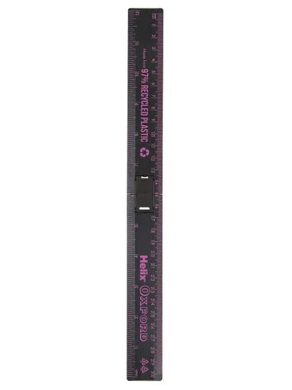 Helix Oxford Eco Folding Ruler - 30cm