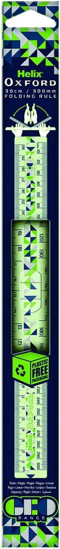 Helix Oxford Geo Folding Ruler - 30cm