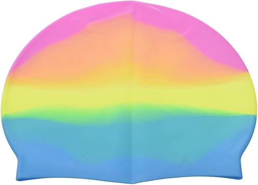 Kids Silicone Swimming Cap - 6 Colours Available