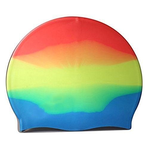 Kids Silicone Swimming Cap - 6 Colours Available