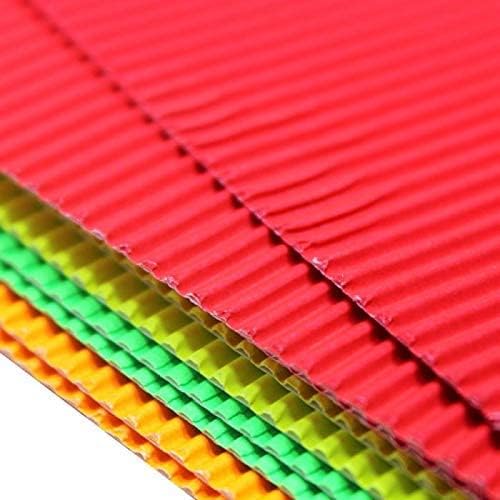 A4 Colourful Corrugated Paper Sheets