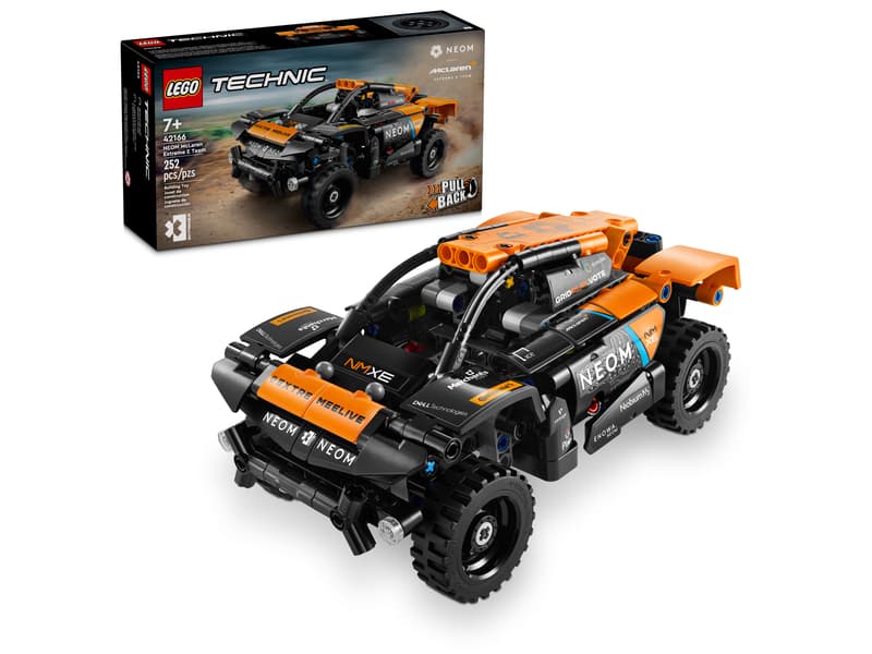 LEGO TECHNIC NEOM McLaren Extreme E Race Car 42166 - 252 Parts