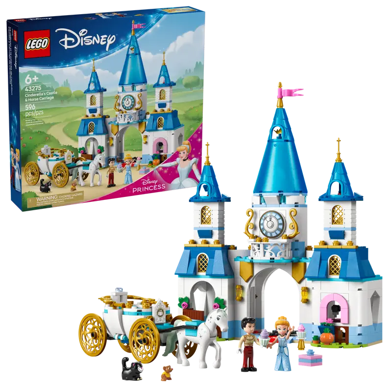 LEGO Disney Cinderella's Castle & Horse Carriage