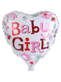 1st Birthday Pink Theme Foil Balloon Set - Pack of 5