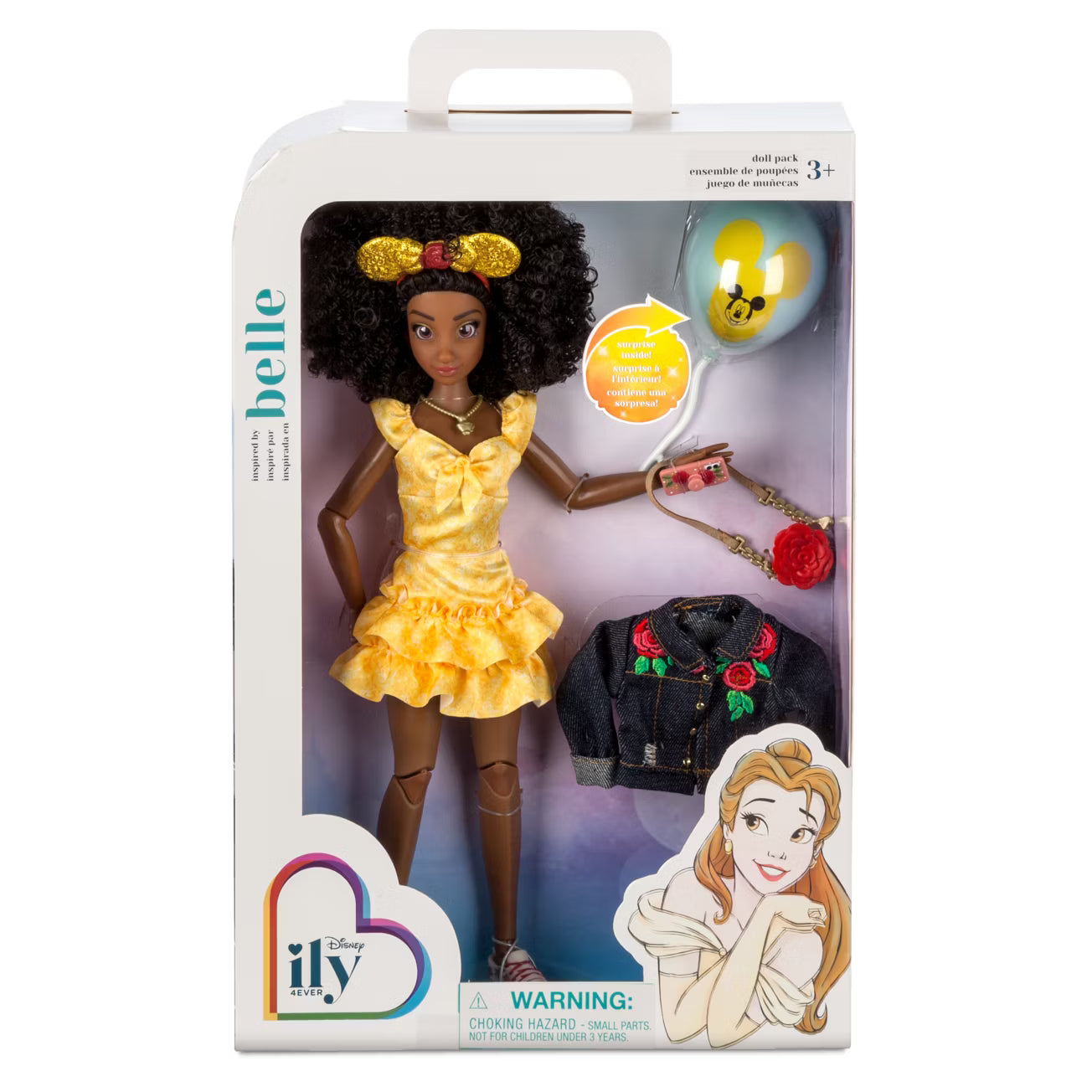 Disney ILY 4Ever Belle Fashion Doll, Age 3+