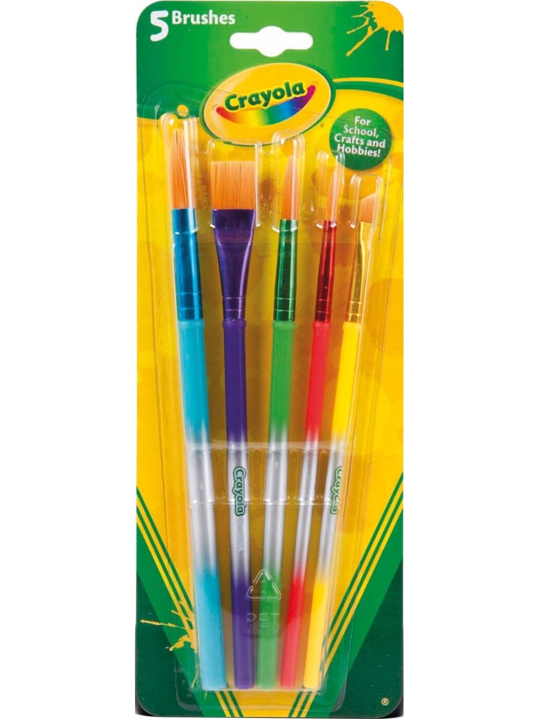Crayola 5 Set Paint Brushes