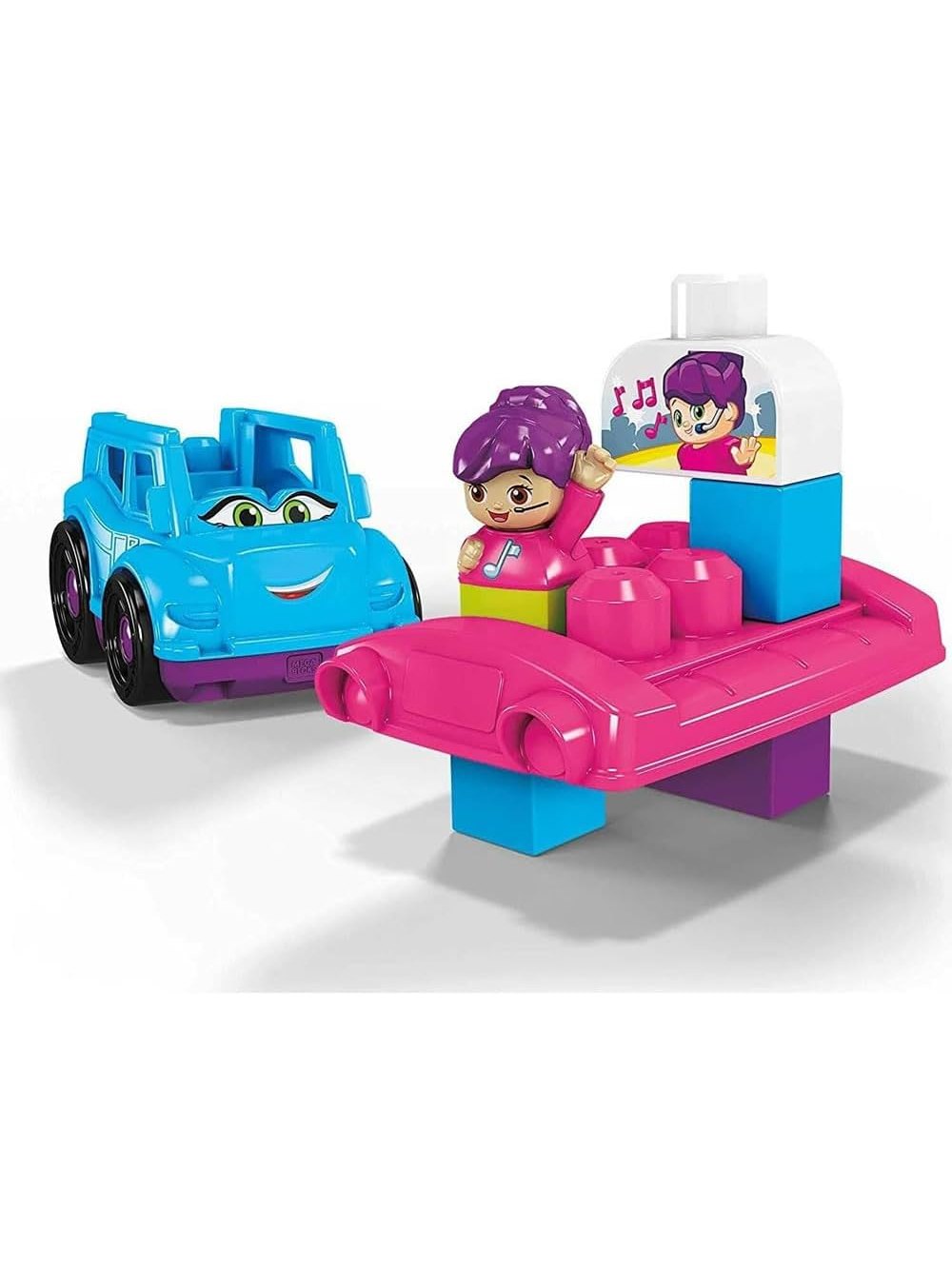 Mega Bloks Tina Tour Bus Building Set