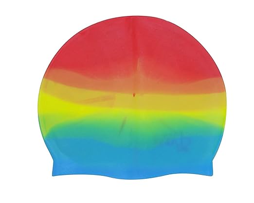 Kids Silicone Swimming Cap - 6 Colours Available