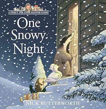 One Snowy Night (A Tale from Percy's Park) - Nick Butterworth