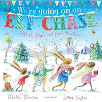 We're Going on an Elf Chase: A Lift-the-Flap Adventure - Martha Mumford and Laura Hughes (Paperback)