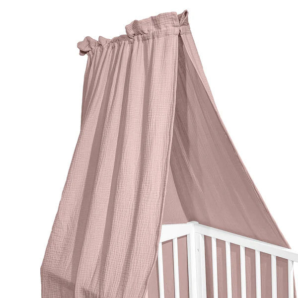 Muslin Crib Canopy with the Canopy Support
