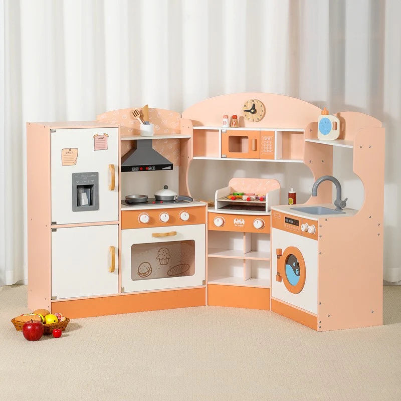 Kitchen Premium Wooden Toy Set