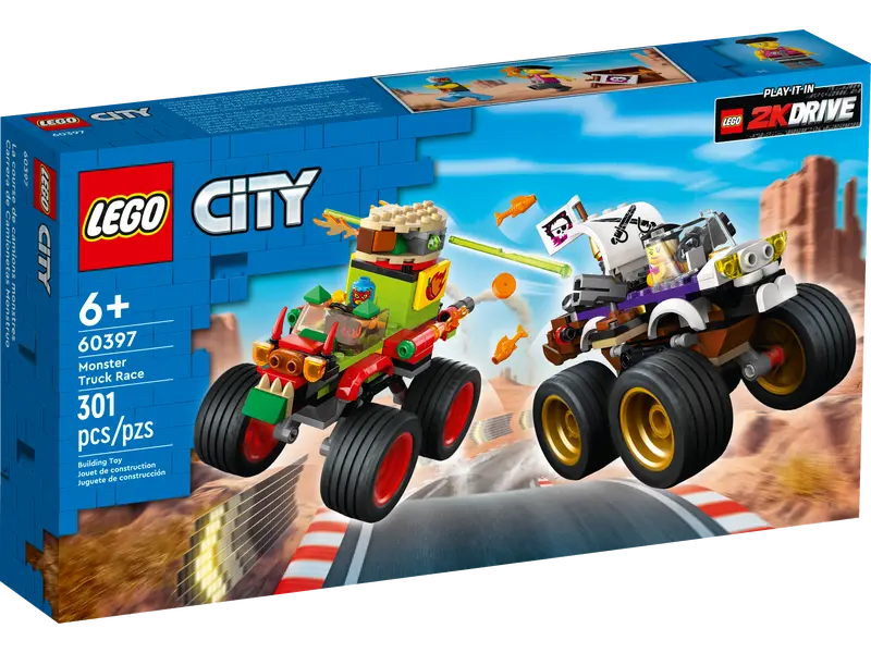 Lego City Monster Truck Race