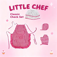 4pcs Cooking Apron Set