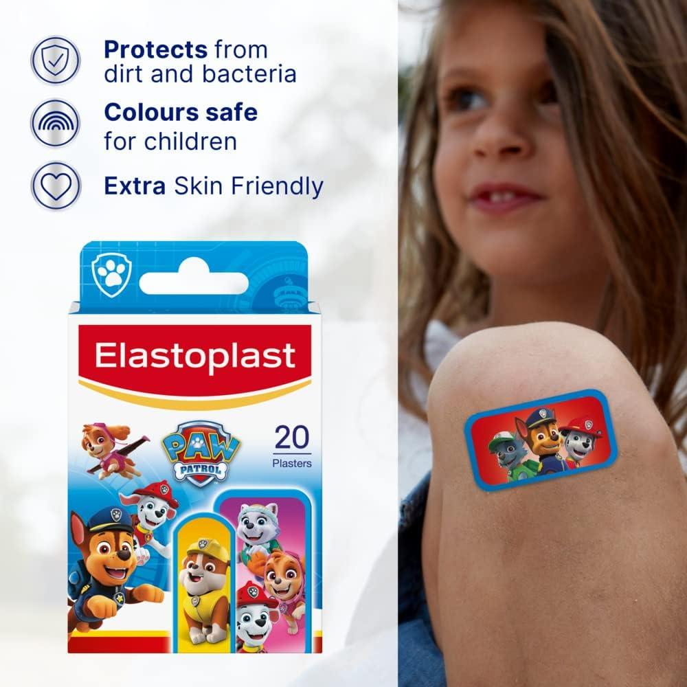 Elastoplast Kids Paw Patrol Plasters - Assorted 20 Pack