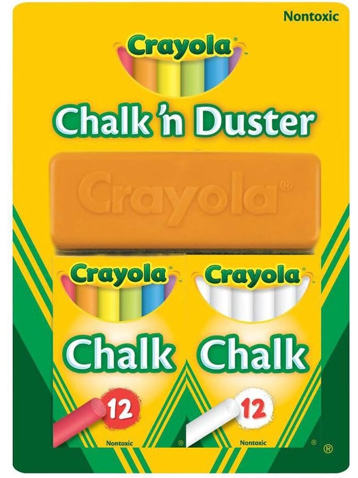 Crayola Chalk and Duster Set